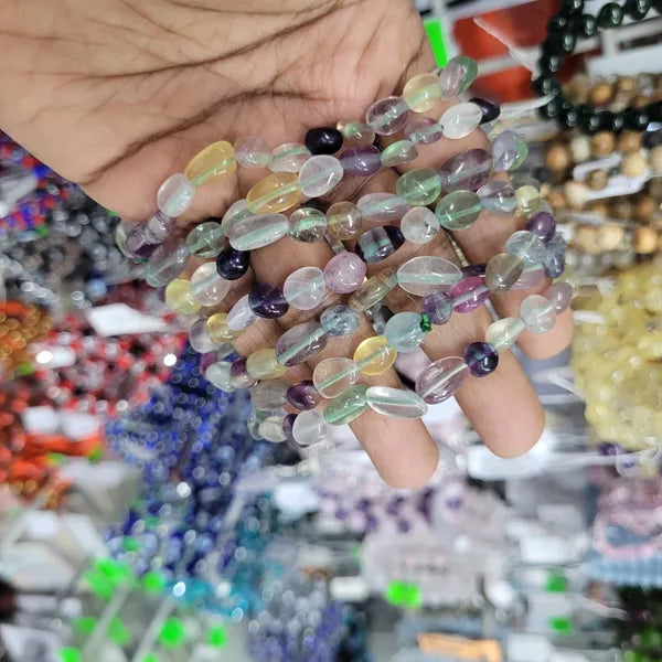 Fluorite Gem Bracelet