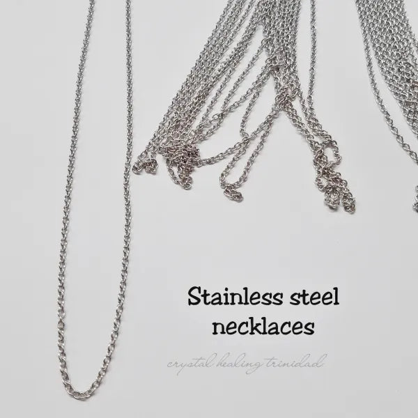 Stainless Steel Necklaces - Approx. 22 Inches