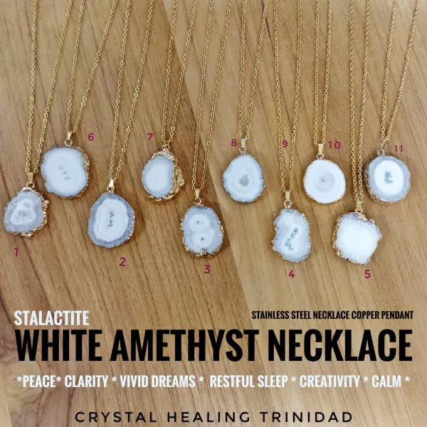 Stalactite- White Amethyst