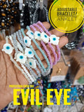 Adjustable Evil Eye Bracelet/Anklet