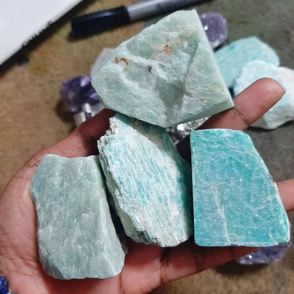 Amazonite Chunks