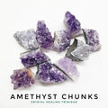 Amethyst Chunks - 1 x 2 Inches