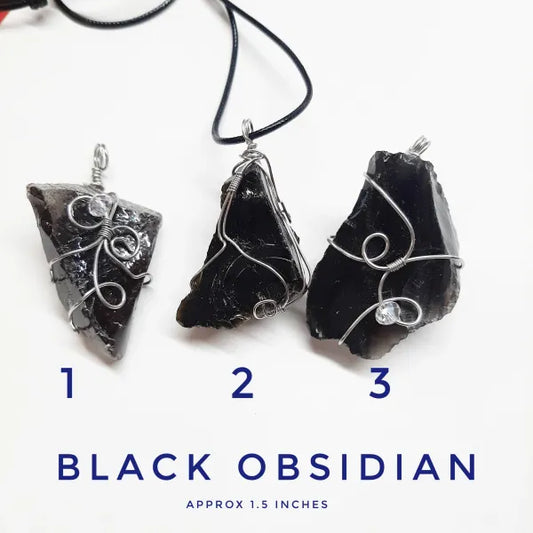 Black Obsidian Necklace