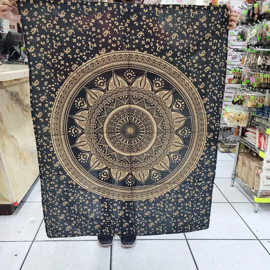Black & Gold Tapestry