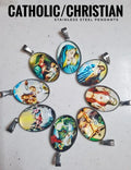 Catholic/Christian Stainless Steel Necklace