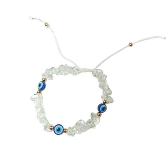 Clear Quartz and Evil Eye
