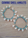 Cowrie Shell Anklets- Stainless Steel