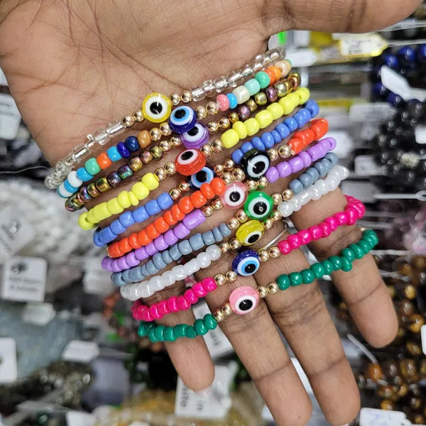 Evil Eye Elastic Bracelet