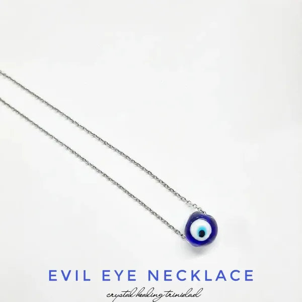 Evil Eye Necklace - Stainless Steel
