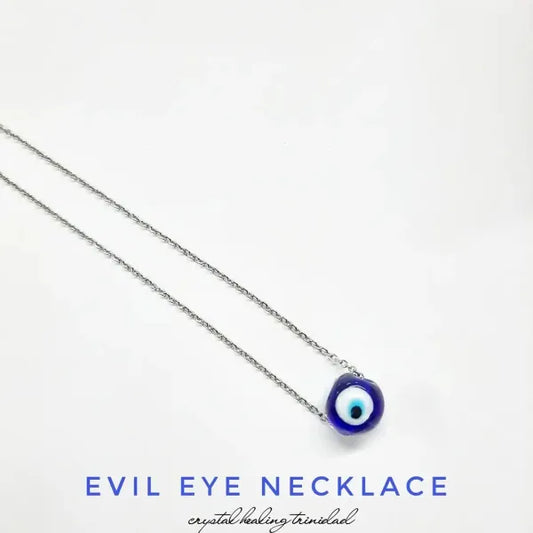 Evil Eye Necklace - Stainless Steel