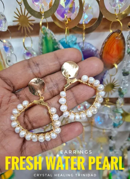 Fresh Water Pearl Earrings