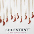 Goldstone- With Stainless Steel Necklace