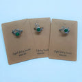 Green Aventurine -(Stainless Steel)