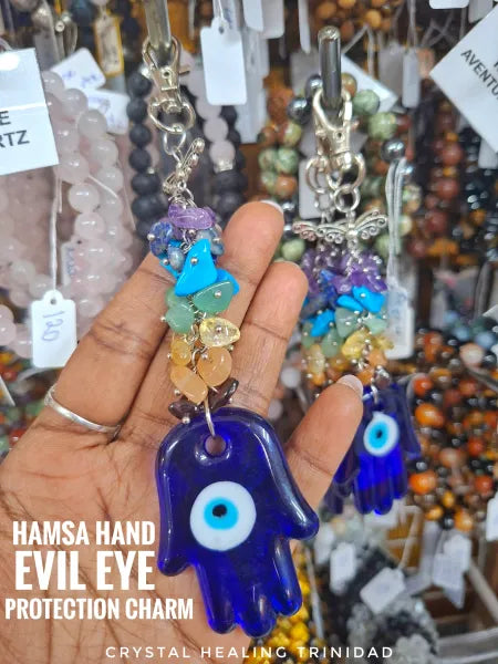 Hamsa Hand Evil Eye Protection Charm
