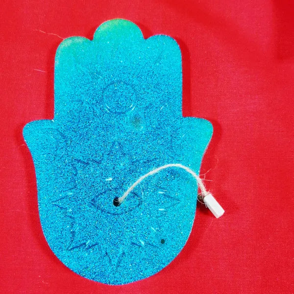 Hamsa Hand Incense Holder - Blue
