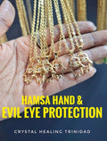 Hamsa Hand and Evil Eye Necklace