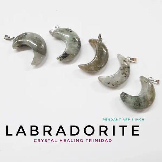 Labradorite - Moon Pendants