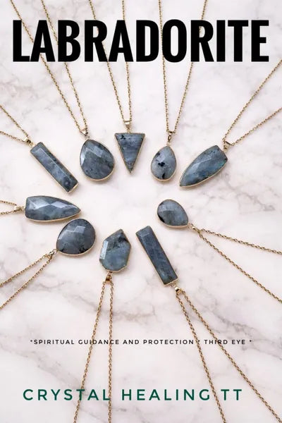 Labradorite Necklace- Stainless Steel