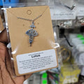 Lotus Necklace - Stainless Steel