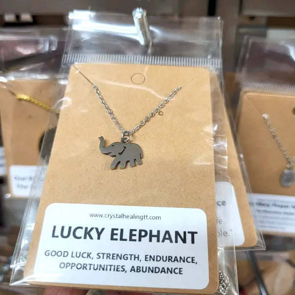 Lucky Elephant Necklace Stainless Steel