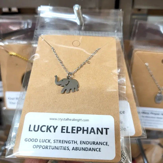 Lucky Elephant Necklace Stainless Steel
