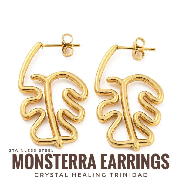 Monsterra Earrings