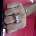 Moonstone Ring Stainless Steel (9)