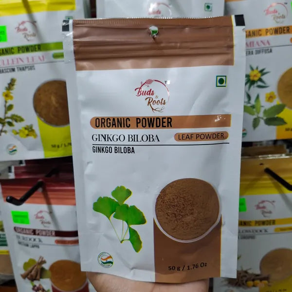 Orgainc Ginkgo Biloba Leaf Powder-50g