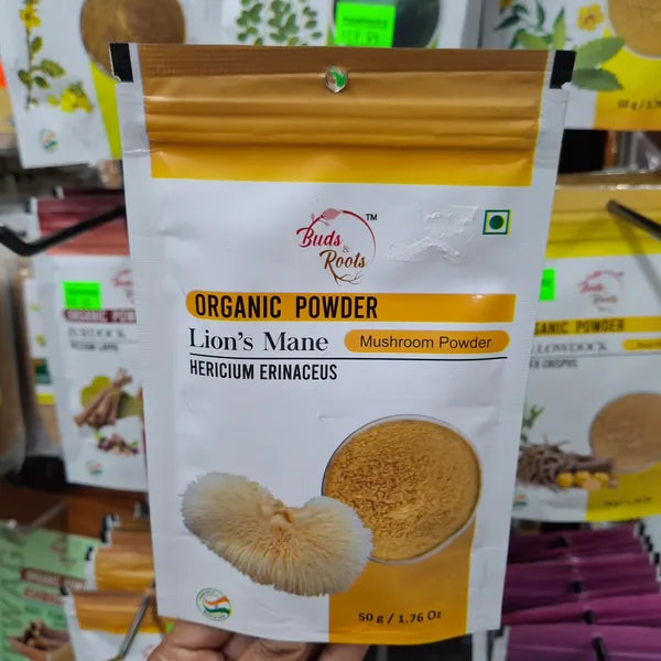 Organic Lion's Mane Mushroom Powder-50g