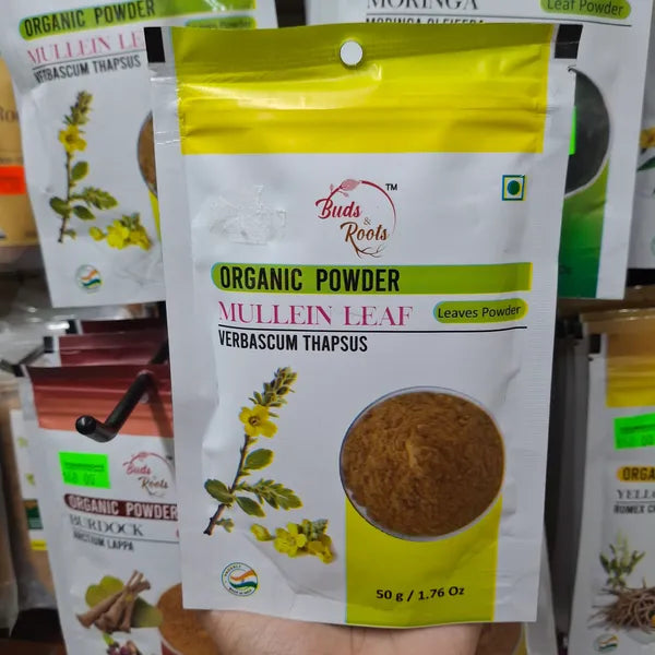 Organic Mullein Leaf Powder-50g