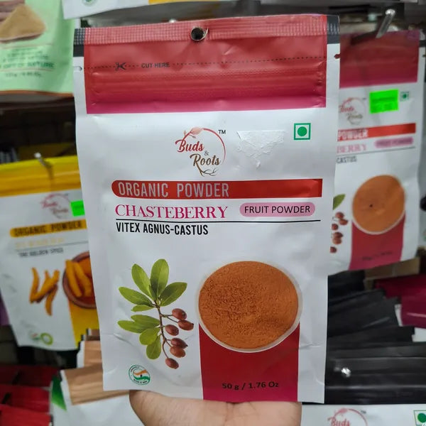 Organic Powder- Chasteberry Fruit Powder-50g