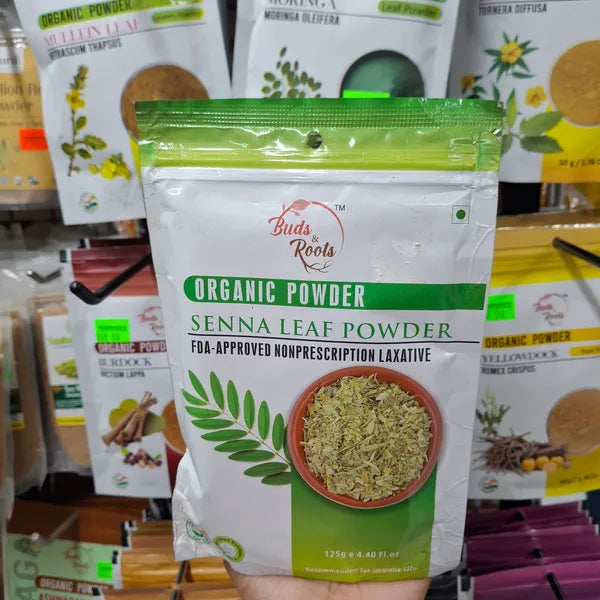 Organic Senna Leaf Powder-125g
