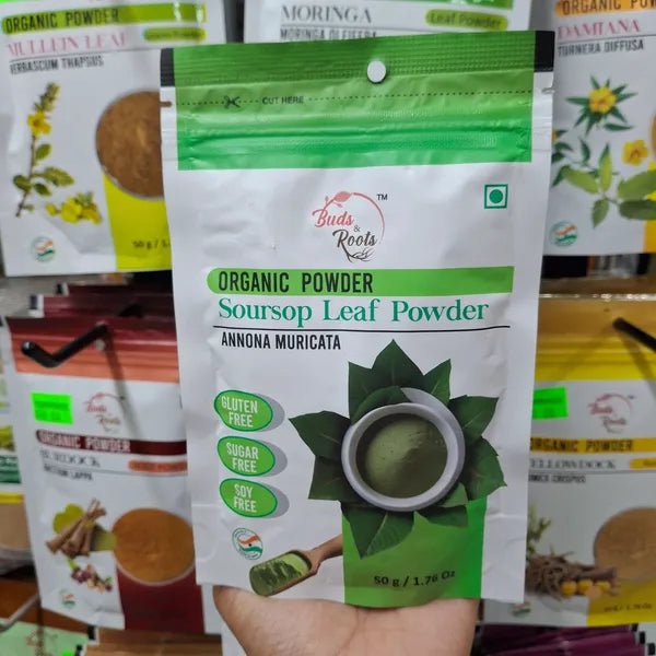 Organic Soursop Leaf Powder-50g