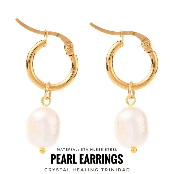 Pearl Dangle Earrings