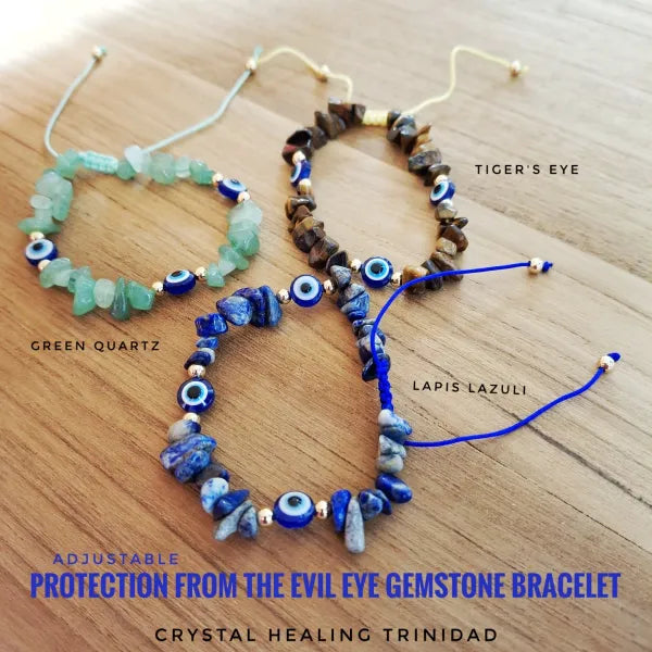 Protection From The Evil Eye Adjustable Bracelet