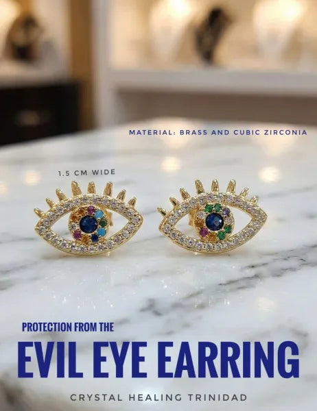 Protection From The Evil Eye Earring