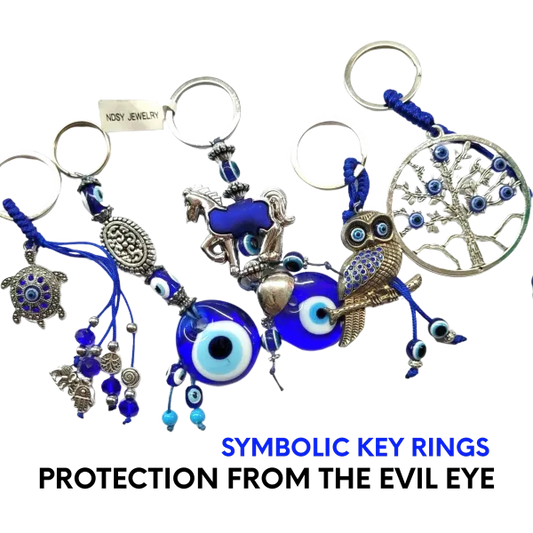 Protection From The Evil Eye Key Rings