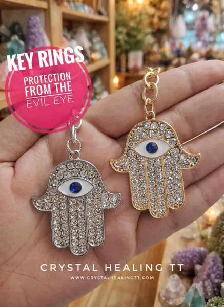 Protection From The Evil Eye Keyring
