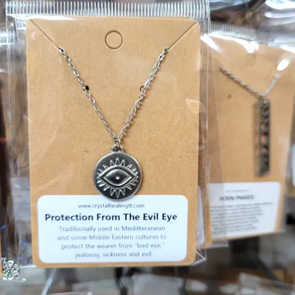 Protection From The Evil Eye Necklace Stainless Steel