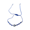 Pull String Bracelet - Evil Eye Hanging