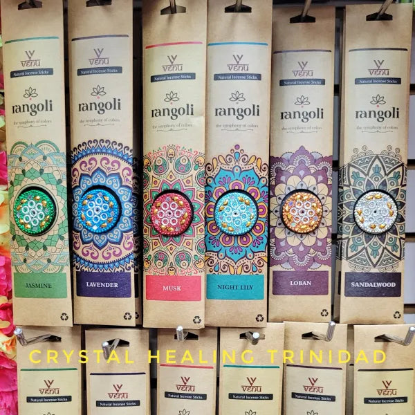 Rangoli Premium Incense With Incense Holder