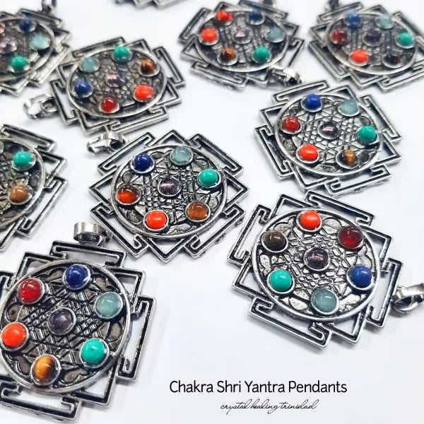 Shri Yantra Chakra Pendants