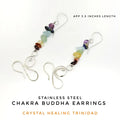 Stainless Steel Chakra Earrings