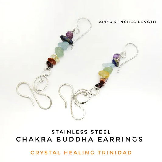 Stainless Steel Chakra Earrings