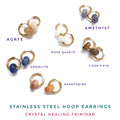 Stainless Steel Hoop Earrings