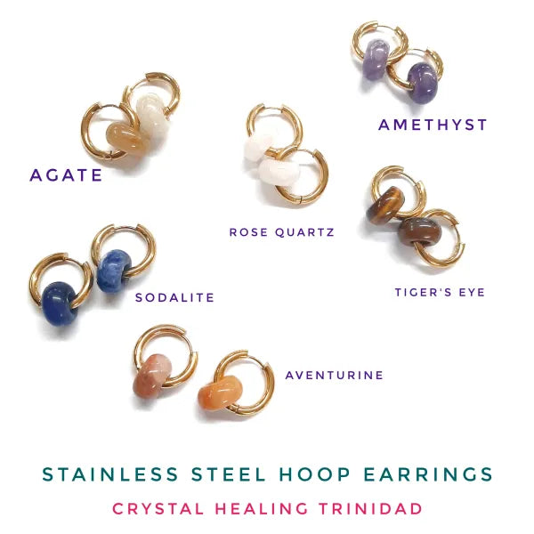 Stainless Steel Hoop Earrings