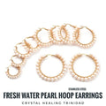 Stainless Steel Pearl Earrings