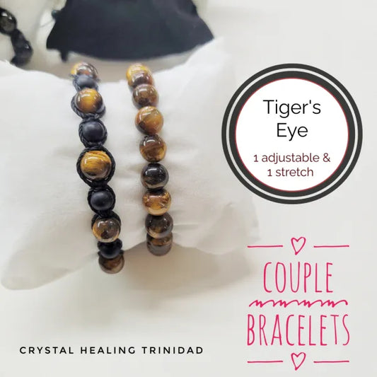 Tiger's Eye Couple's Bracelets