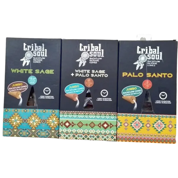 Tribal Soul Backflow Incense Cones