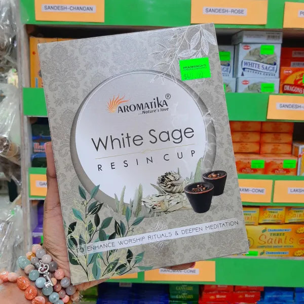 White Sage Smoke Out Cups -12 pcs